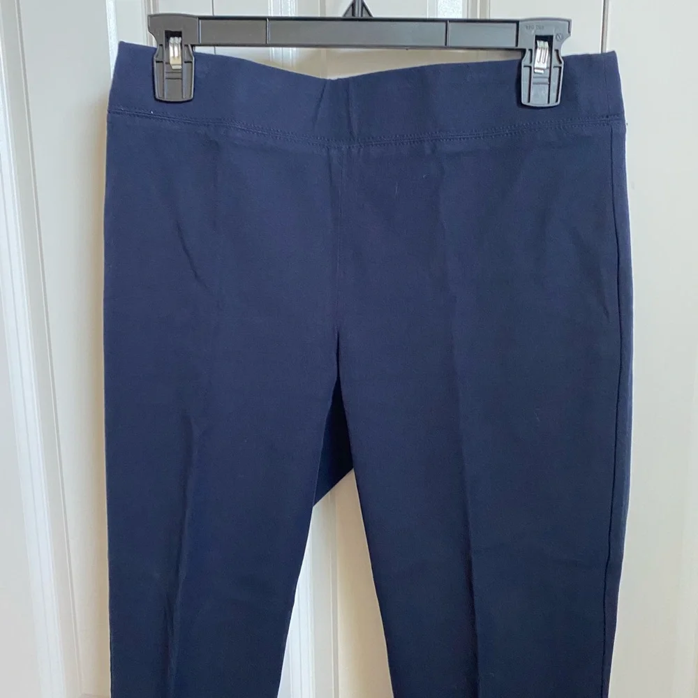 Talbots Dark Blue Skinny Ankle Pants - Picture 2 of 7